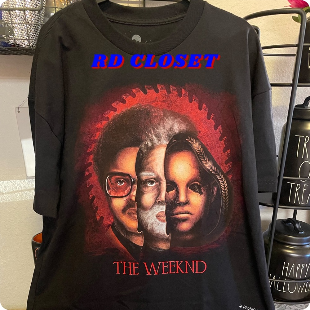 Universal Studios Hollywood HHN 2024 The WEEKND Nightmare Trilogy T-Shirt.